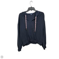 Athletic Top Long Sleeve Hoodie By Tommy Hilfiger In Navy, Size: Xl