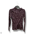 Athletic Top Long Sleeve Hoodie By Under Armour In Purple, Size: M