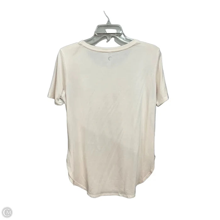 Athletic Top Short Sleeve By Zyia In Pink, Size: L