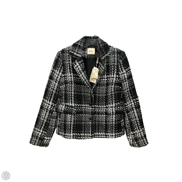 Blazer By Elie Tahari In Black & White, Size: S
