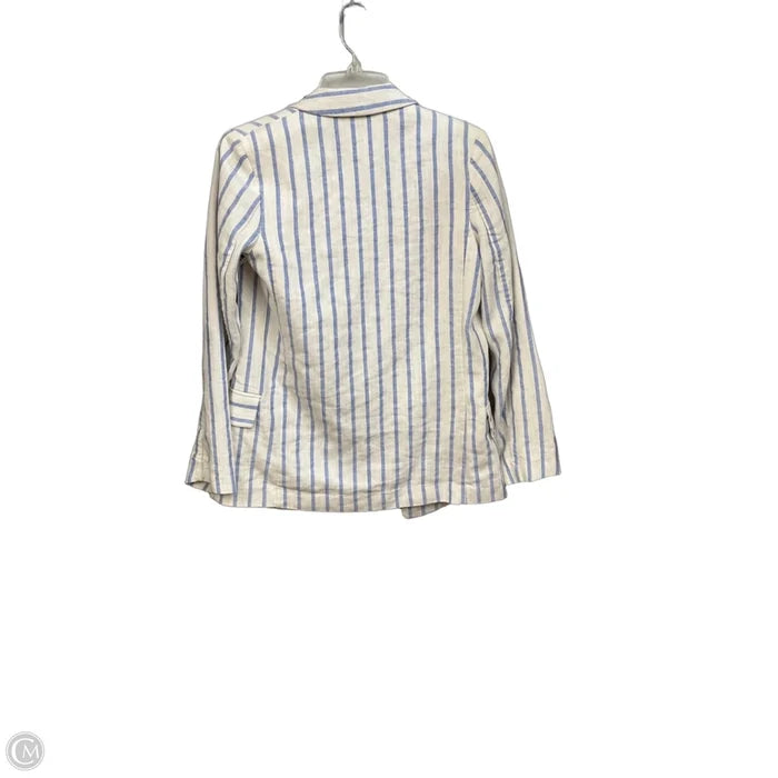 Blazer By H&m In Striped Pattern, Size: Xs