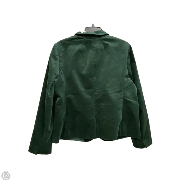Blazer By J. Crew In Green, Size: Xl