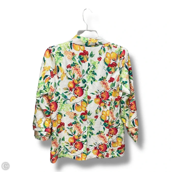 Blazer By Lc Lauren Conrad In Floral Print, Size: Xs