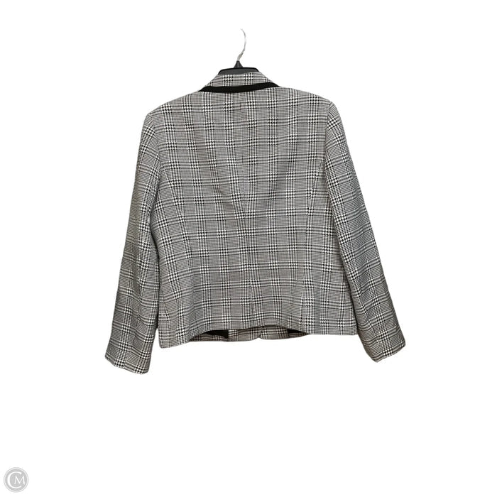 Blazer By Le Suit In Checkered Pattern, Size: Xl
