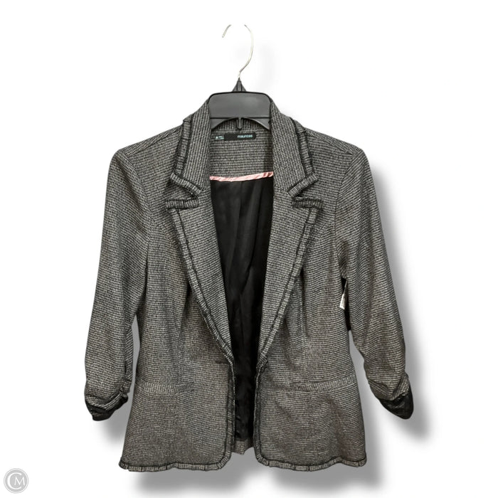 Blazer By Maurices In Black & Grey, Size: M