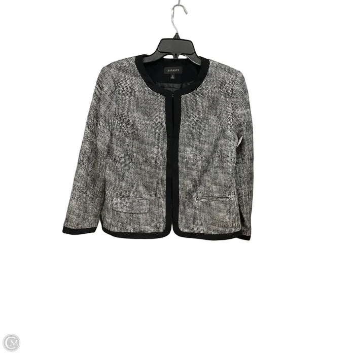 Blazer By Talbots In Grey, Size: M