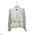 Blouse Long Sleeve By Express In Floral Print, Size: S