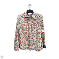 Blouse Long Sleeve By Talbots In Floral Print, Size: Xl