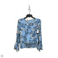 Blouse Long Sleeve By White House Black Market In Blue, Size: S