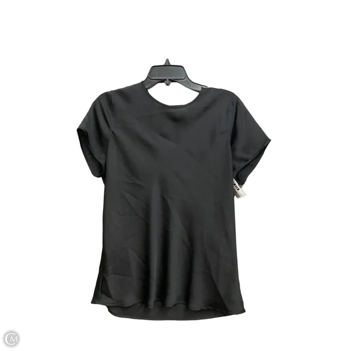 Blouse Short Sleeve By Express In Black, Size: L