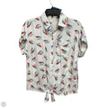 Blouse Short Sleeve By Love Notes In White, Size: S