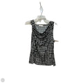 Blouse Sleeveless By Calvin Klein In Black, Size: L