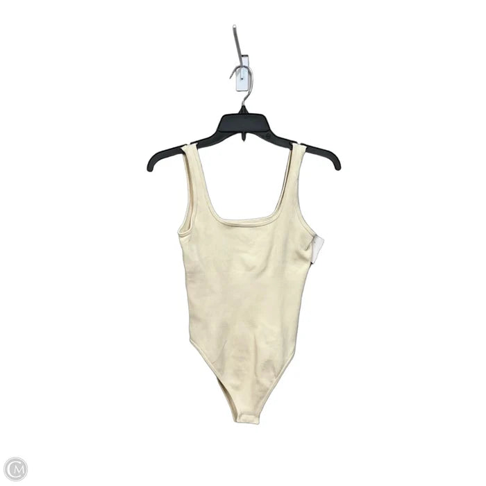 Bodysuit By Oqq In Cream, Size: M