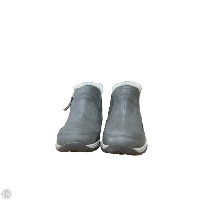 Boots Ankle Flats By Easy Spirit In Grey, Size: 10