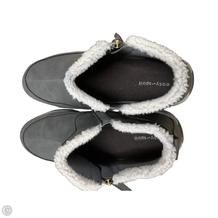 Boots Ankle Flats By Easy Spirit In Grey, Size: 10