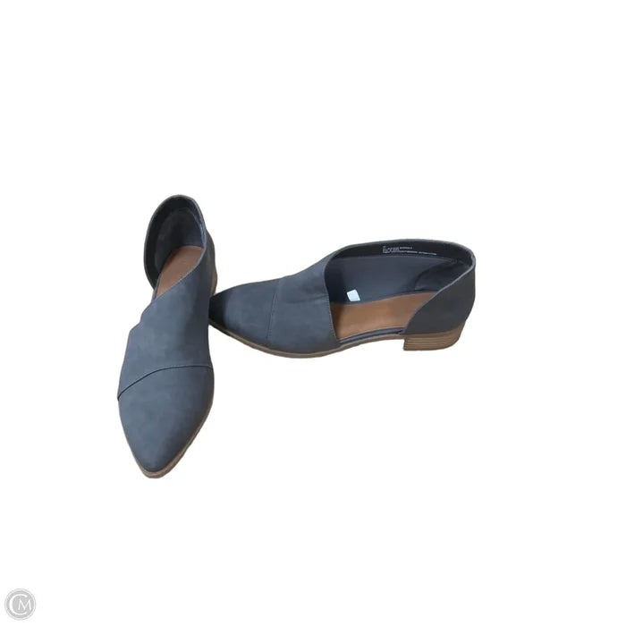 Boots Ankle Flats By Universal Thread In Grey, Size: 12
