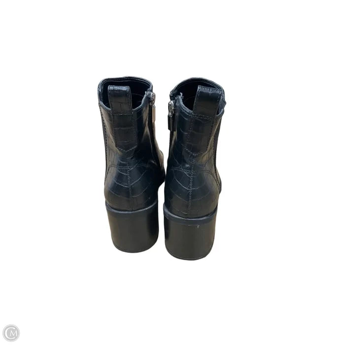 Boots Ankle Heels By A New Day In Black, Size: 8.5