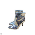 Boots Ankle Heels By A New Day In Silver, Size: 9.5