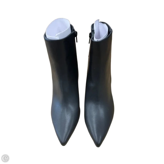 Boots Ankle Heels By Wild Pair In Black, Size: 9.5