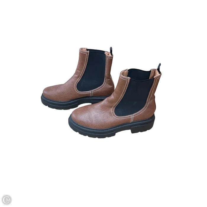 Boots Combat By Cme In Brown, Size: 8