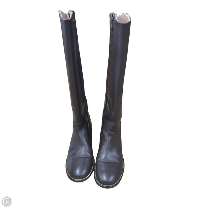 Boots Knee Flats By Blondo In Brown, Size: 8