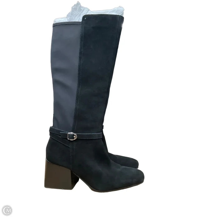 Boots Knee Heels By Blondo In Black, Size: 9.5