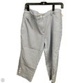 Capris By Talbots In Striped Pattern, Size: 12p