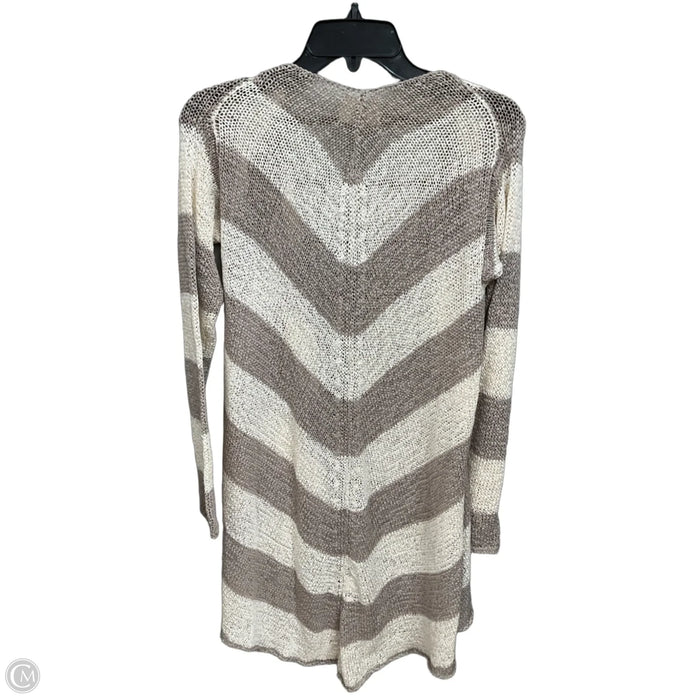 Cardigan By Andrea Jovine In Chevron Pattern, Size: M
