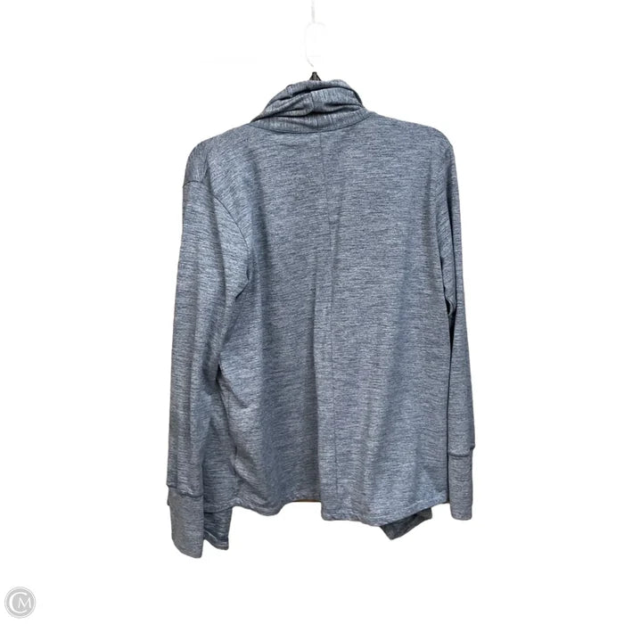 Cardigan By Nike Apparel In Blue, Size: L