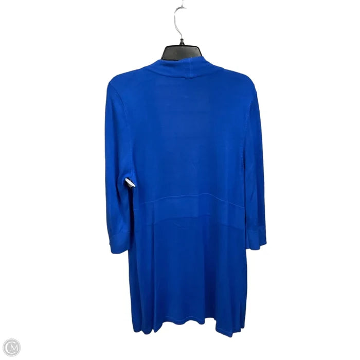 Cardigan By Chicos In Blue, Size: L