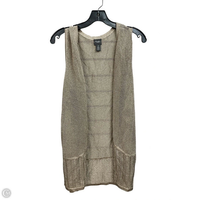 Cardigan By Chicos In Gold, Size: L