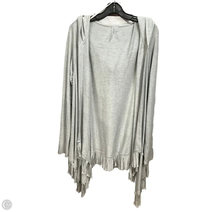 Cardigan By Clothes Mentor In Grey, Size: M