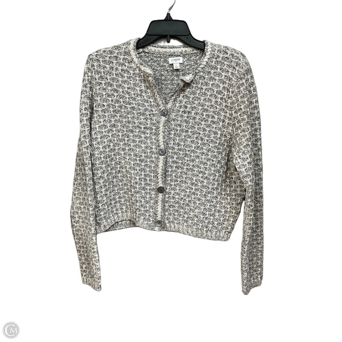 Cardigan By J. Crew In Black & White, Size: L