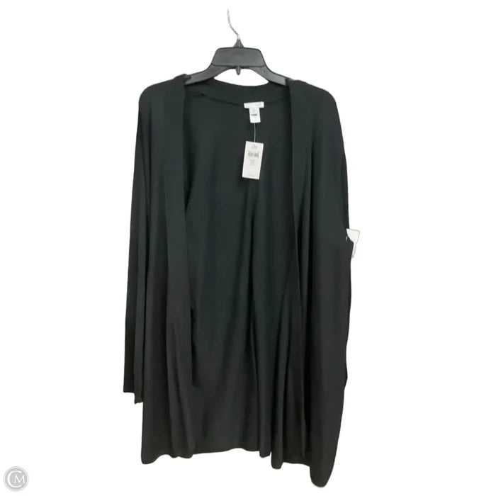 Cardigan By J. Jill In Black, Size: 2x