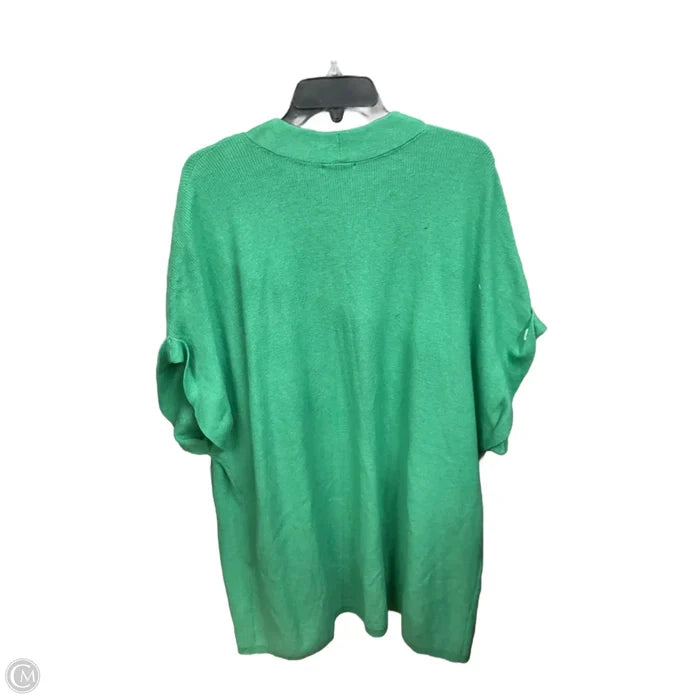 Cardigan By J. Jill In Green, Size: L