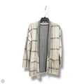 Cardigan By Loft In Black & Cream, Size: S