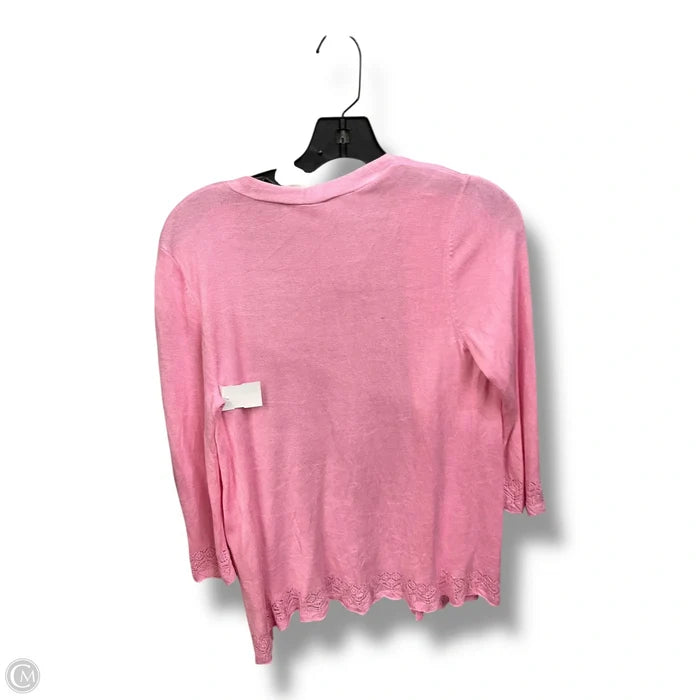 Cardigan By Loft In Pink, Size: S