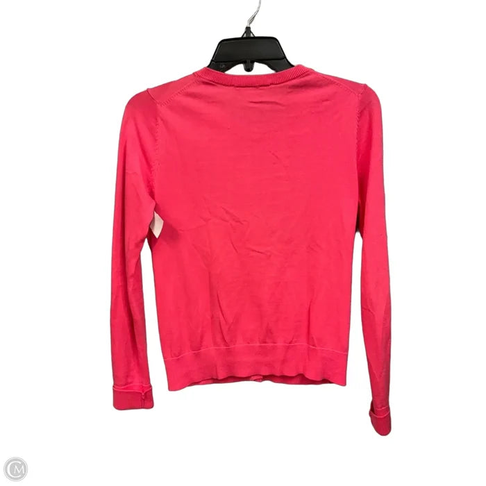 Cardigan By Loft In Pink, Size: Xs