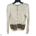 Cardigan By Loft In Tan, Size: Mp