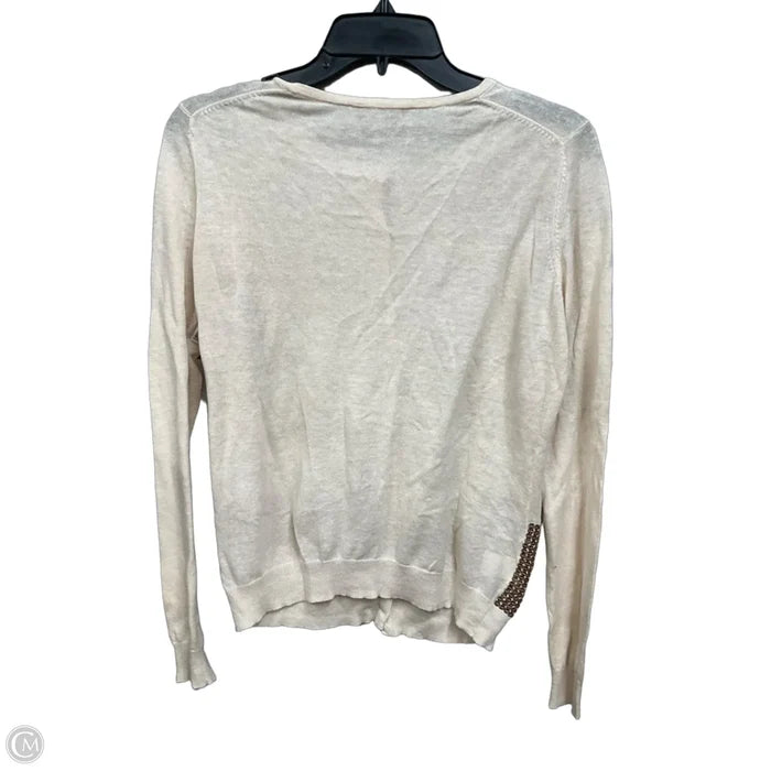 Cardigan By Loft In Tan, Size: Mp