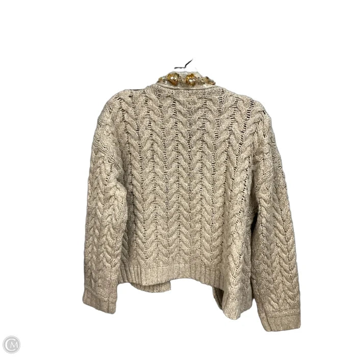 Cardigan By Maeve In Tan, Size: M