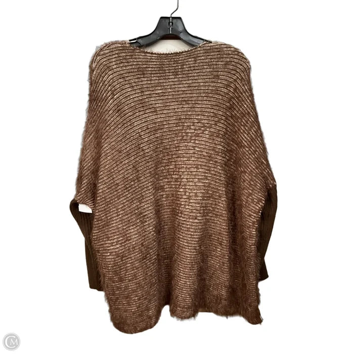 Cardigan By Simply Noelle In Brown, Size: Large