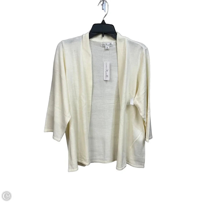 Cardigan By Simply Noelle In White, Size: Xxl