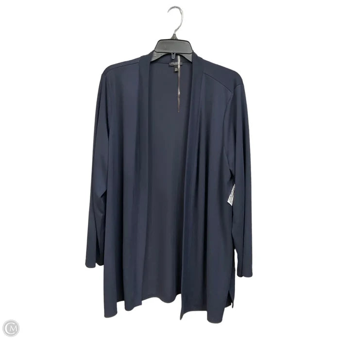Cardigan By Talbots In Blue, Size: 2x