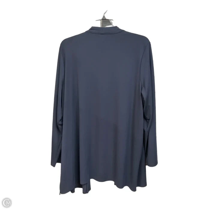 Cardigan By Talbots In Blue, Size: 2x