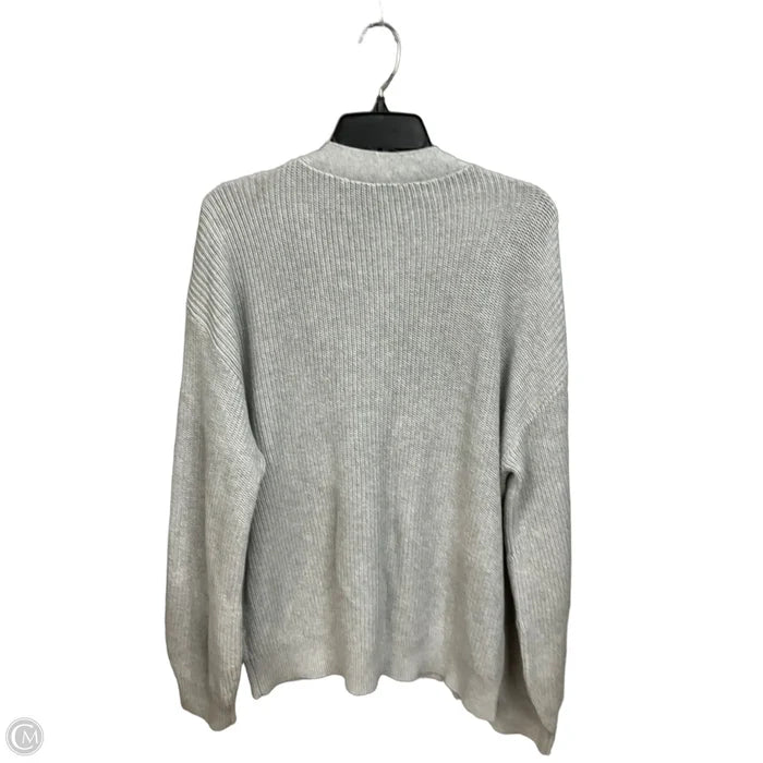 Cardigan By Talbots In Grey, Size: Xl