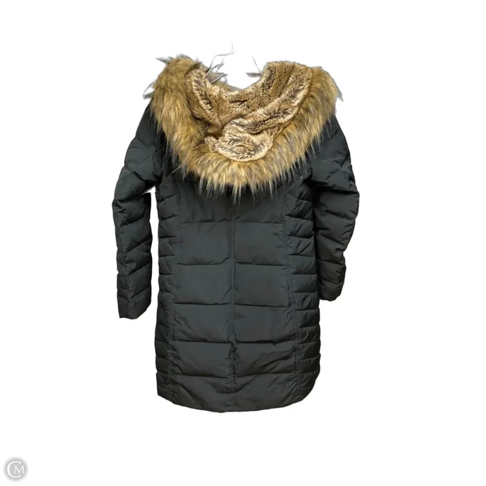 Coat Parka By Cole-haan In Black, Size: M