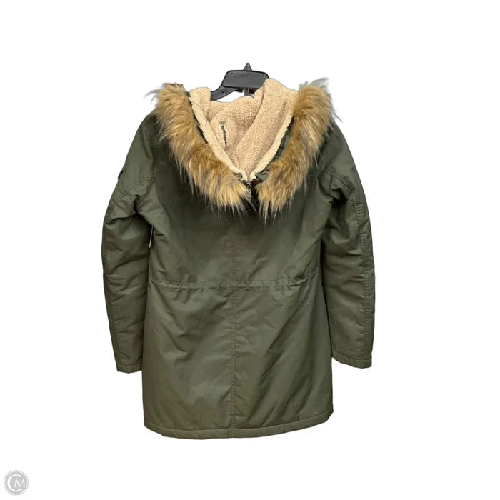 Coat Parka By Tommy Hilfiger In Green, Size: S