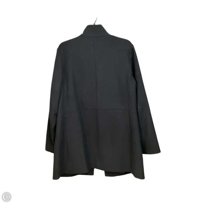 Coat Peacoat By J. Jill In Black, Size: M