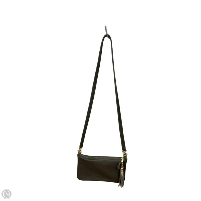 Crossbody Leather By Cme, Size: Medium